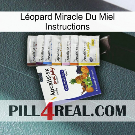 Léopard Miracle Du Miel Instructions 11